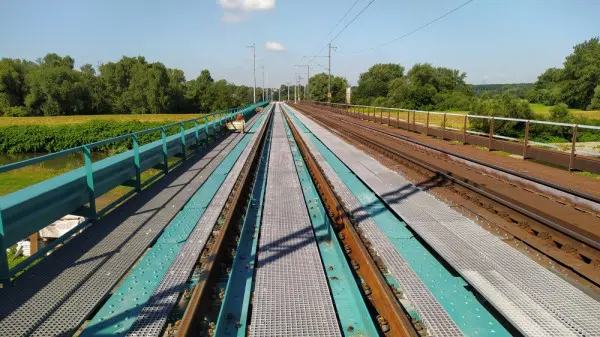 Rekonstrukce železničního mostu na trati Dětmarovice – Petrovice u Karviné – státní hranice
