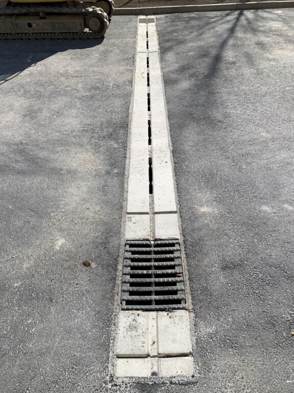Innovative drainage system for DHL delivery base in Markersdorf
